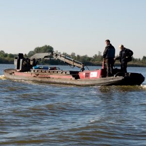 Jaarontheffing voor een werkboot met verbrandingsmotor