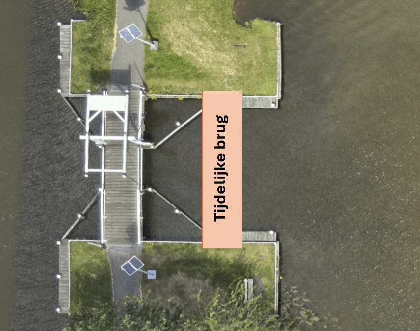 Vanaf oktober beperkte doorvaarthoogte brug Lucassenlaan